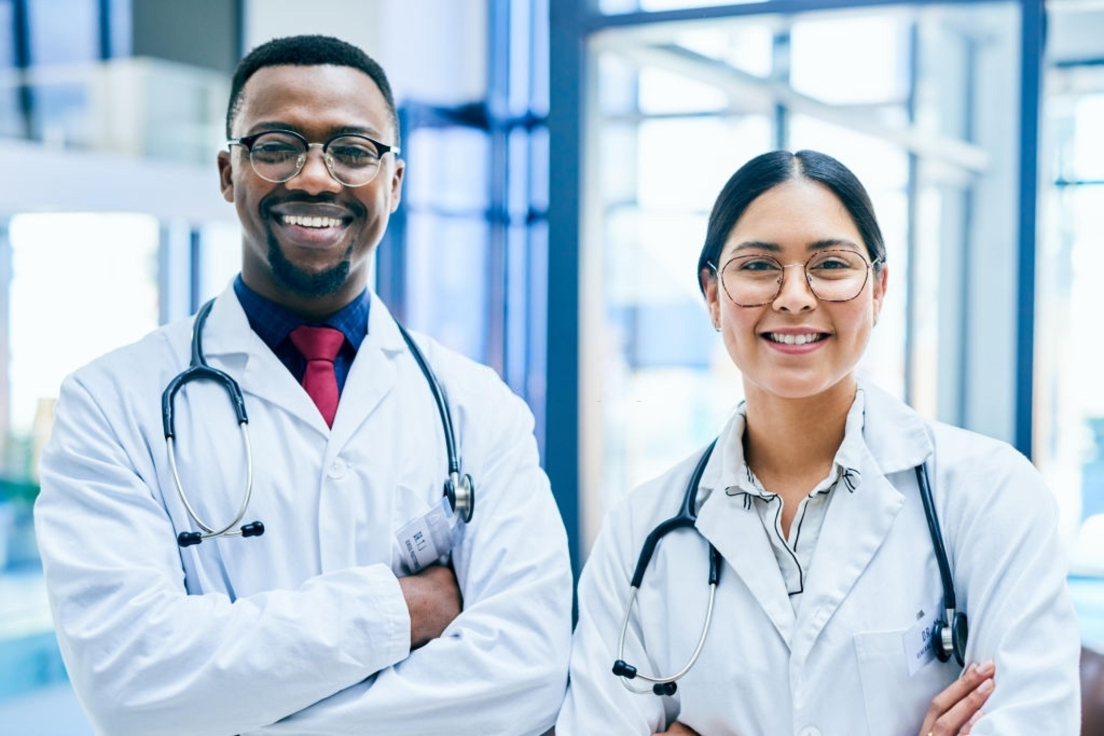 smiling doctors